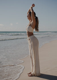 Ensemble pantalon en lin Tulum