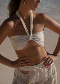 Ensemble pantalon en lin Tulum