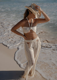 Ensemble pantalon en lin Tulum