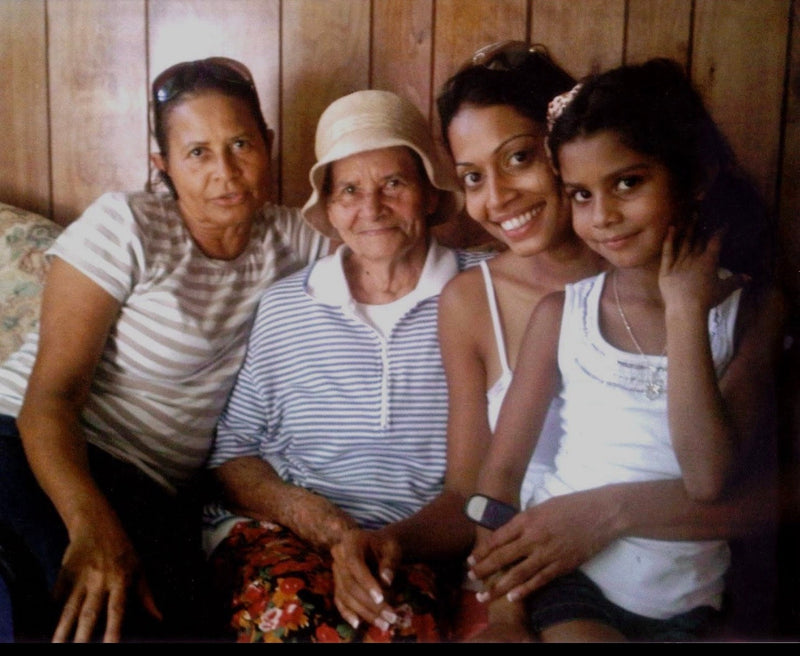 4 generations of women from one family