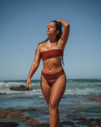 Grace Strapless Macramé Top