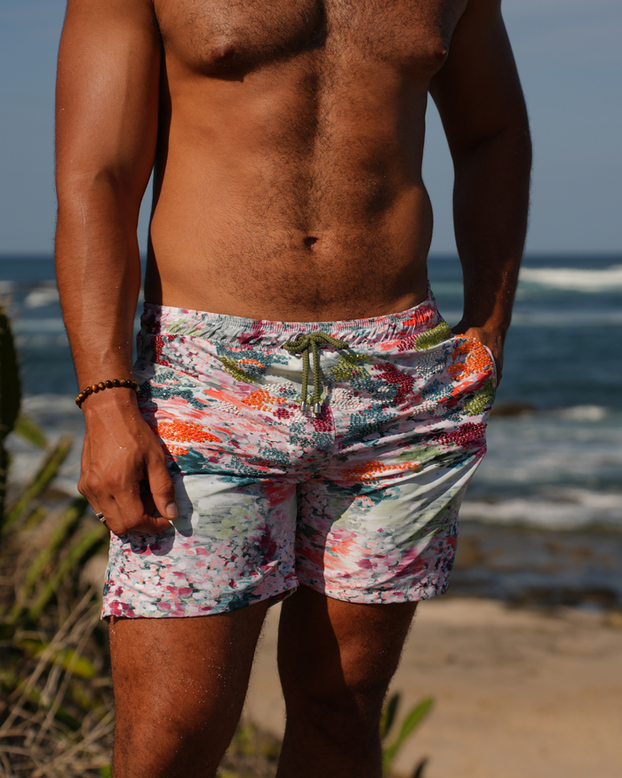 Perla Beaded Men's Swim Shorts