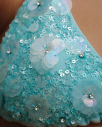 Daphne Beaded Bikini Top