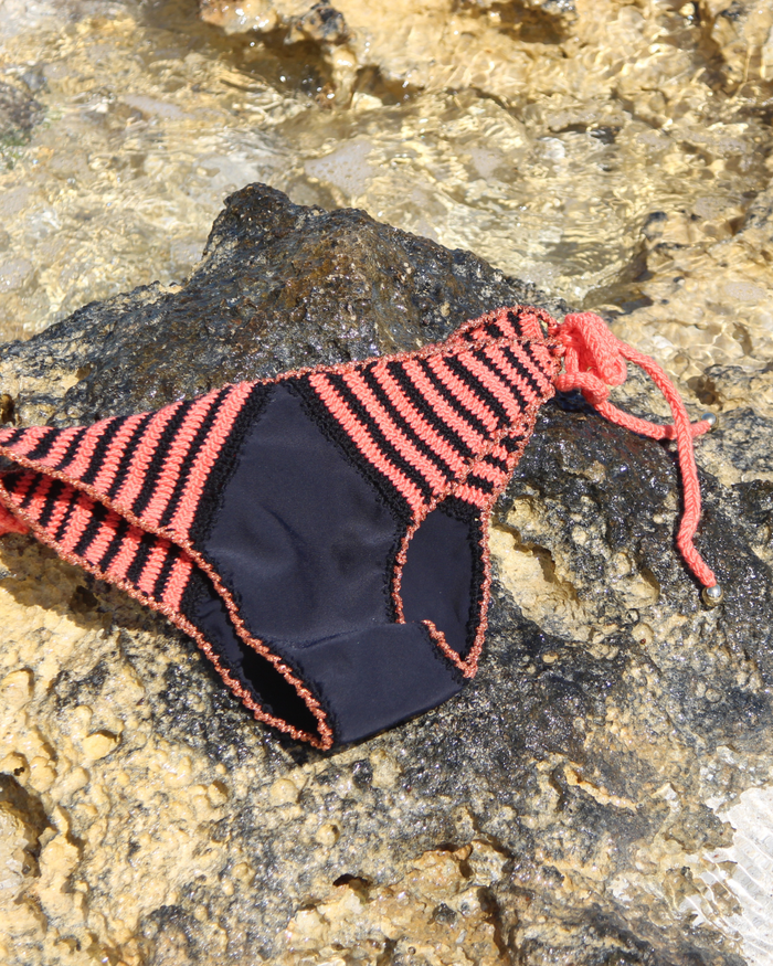 Orange Crochet Bottom