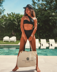 Bas de bikini taille haute Sofia