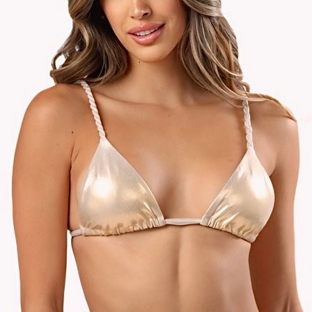 Piper Triangle Bikini Top - Sandy Bottom Swimwear