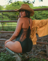 Black Ibiza One Piece