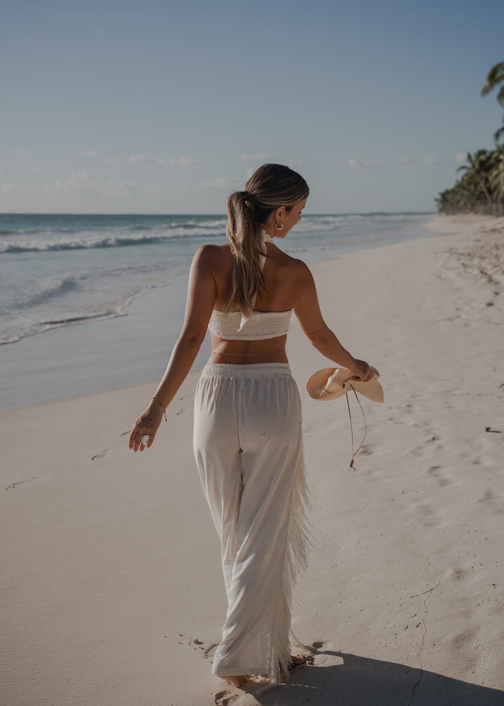 Tulum Linen Pants Set