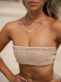 Tia Macrame Straples Bikini Top